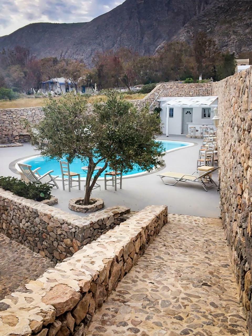 Lavarock Santorini เปริสซา ภายนอก รูปภาพ